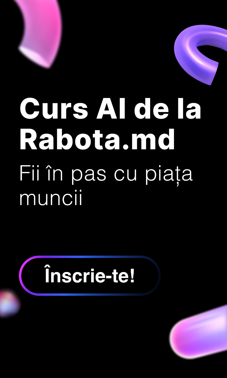 Curs AI de la Rabota.md